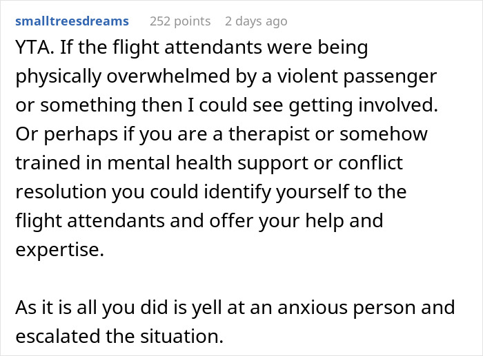 Man Seeks Support Online: "AITA For Telling A Doctor To Shut Up On A Turbulent Flight?" Man Seeks Support Online: "AITA For Telling A Doctor To Shut Up On A Turbulent Flight?"