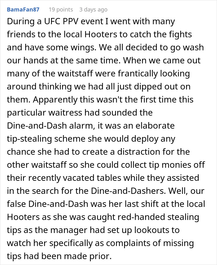 Customer Can’t Hold It In, Runs To Bathroom With Bill Left Unpaid, Is Welcomed Back By Police Customer Can’t Hold It In, Runs To Bathroom With Bill Left Unpaid, Is Welcomed Back By Police