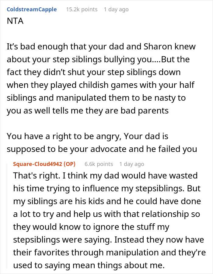 Dad Is Crushed After Daughter Calls Him Out For Abandoning Her In Favor Of His New Marriage