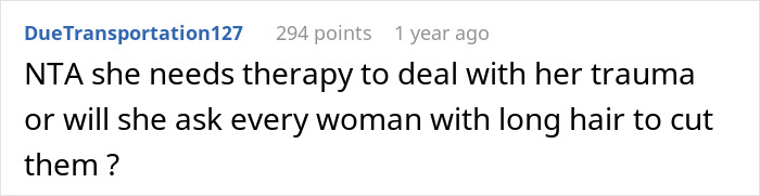 Woman Is Stunned When A Friend Asks Her To Cut Off Her Hair, Claiming It Reminds Her Of Her Trauma Woman Is Stunned When A Friend Asks Her To Cut Off Her Hair, Claiming It Reminds Her Of Her Trauma