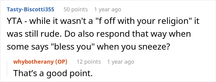 Woman Shuts Down Religious Email At Work, Says “I Don’t Like Prayer/Blessed Language Directed At Me” Woman Shuts Down Religious Email At Work, Says “I Don’t Like Prayer/Blessed Language Directed At Me”