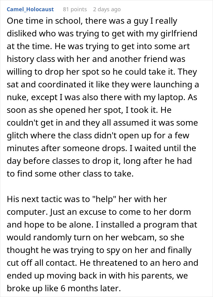 “The Definition Of Petty”: People Applaud This Guy’s Clever Revenge On Cheating Ex “The Definition Of Petty”: People Applaud This Guy’s Clever Revenge On Cheating Ex