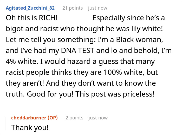 Man Reveals To His Racist Father-In-Law His Daughter Has Congolese DNA, Leaves Him Stunned Man Reveals To His Racist Father-In-Law His Daughter Has Congolese DNA, Leaves Him Stunned