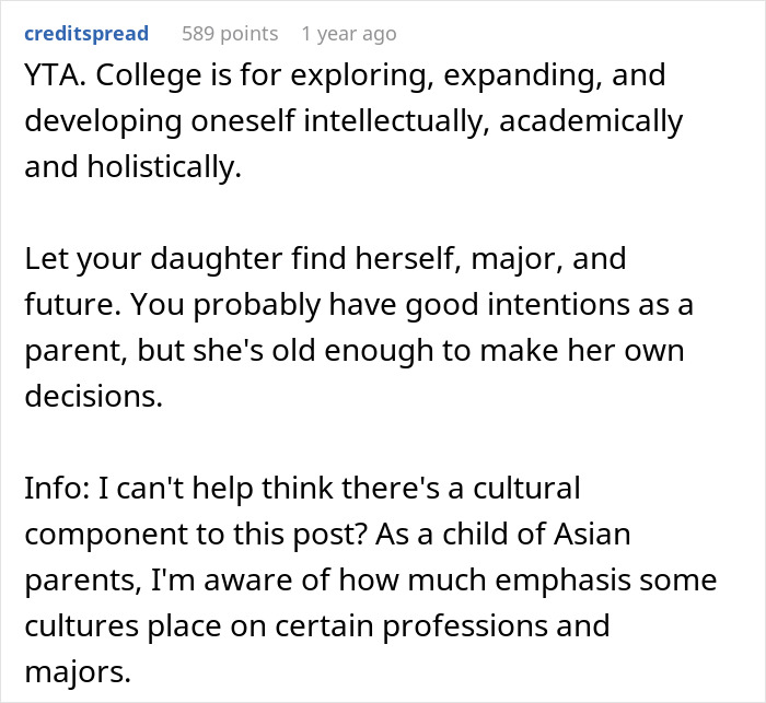 Dad Leaves Daughter High And Dry After Finding Out She Lied About Majoring In Comp Sci Dad Leaves Daughter High And Dry After Finding Out She Lied About Majoring In Comp Sci