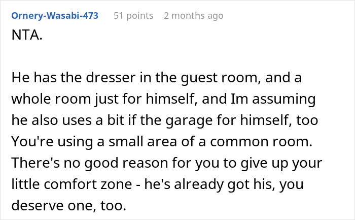 Woman Doesn’t Let Husband Invade Her Personal Corner At Home With His Peloton, Drama Ensues Woman Doesn’t Let Husband Invade Her Personal Corner At Home With His Peloton, Drama Ensues