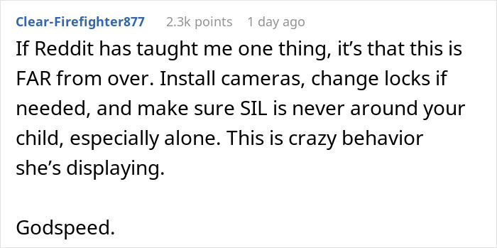 Woman Banned From Seeing Nephew After Her Creepy “Joke” Raises Red Flags Woman Banned From Seeing Nephew After Her Creepy “Joke” Raises Red Flags