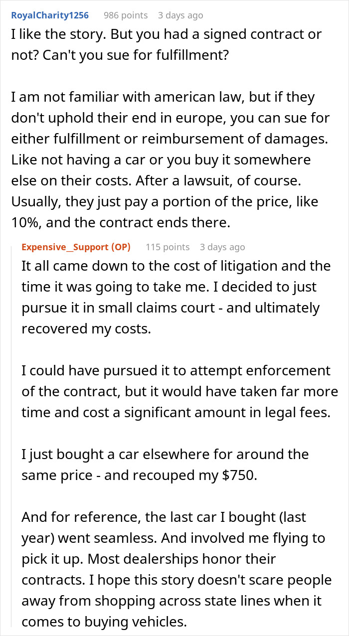 “Nearly 3.5k Total Reviews”: Car Dealership Tries To Bait And Switch The Wrong Customer “Nearly 3.5k Total Reviews”: Car Dealership Tries To Bait And Switch The Wrong Customer