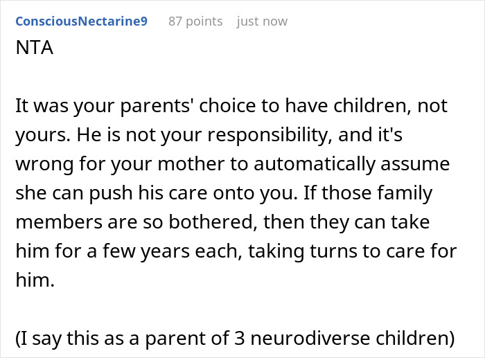 Mother Ruins Daughter’s Wedding By Asking Her To Let Autistic Brother Live With Her And Her Husband Mother Ruins Daughter’s Wedding By Asking Her To Let Autistic Brother Live With Her And Her Husband