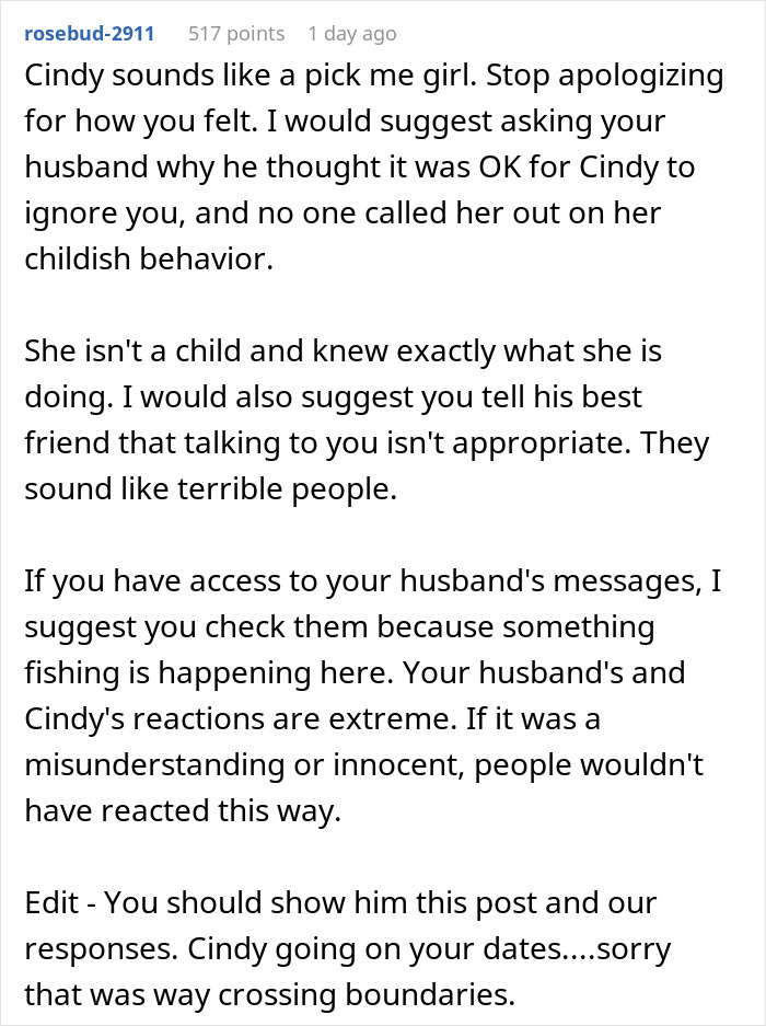 Woman Is Uncomfortable With 18 Y.O. Guest "Making Passes" At Her Husband Woman Is Uncomfortable With 18 Y.O. Guest "Making Passes" At Her Husband