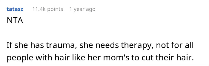Woman Is Stunned When A Friend Asks Her To Cut Off Her Hair, Claiming It Reminds Her Of Her Trauma Woman Is Stunned When A Friend Asks Her To Cut Off Her Hair, Claiming It Reminds Her Of Her Trauma