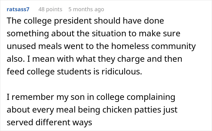 Over 120 People In Need Get Food After Student Refuses To Waste His University Meal Plan