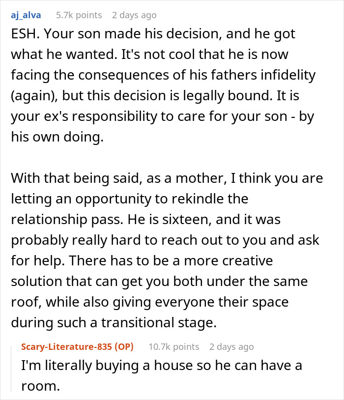Son Rejoices When Dad Wins Sole Custody, Demands Mom Take Him In After Things Take A Turn Son Rejoices When Dad Wins Sole Custody, Demands Mom Take Him In After Things Take A Turn