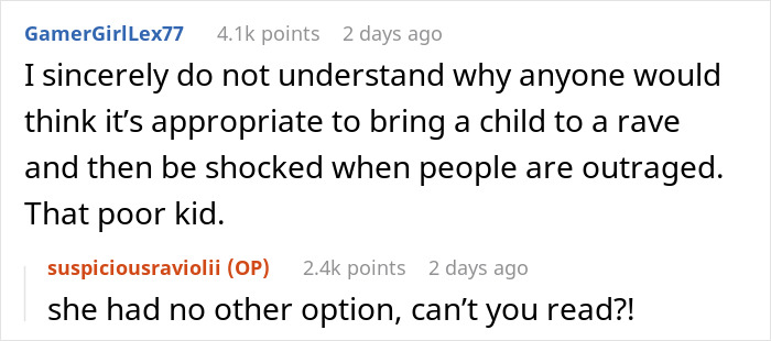“Have Some Respect”: Mom Vents About Her Experience Of Bringing A Baby To A Rave, Gets Dragged “Have Some Respect”: Mom Vents About Her Experience Of Bringing A Baby To A Rave, Gets Dragged