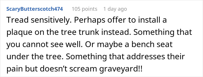 Man Asks If He’d Be A Jerk To Ask Parents To Remove Their Child’s Memorial From His Property Man Asks If He’d Be A Jerk To Ask Parents To Remove Their Child’s Memorial From His Property