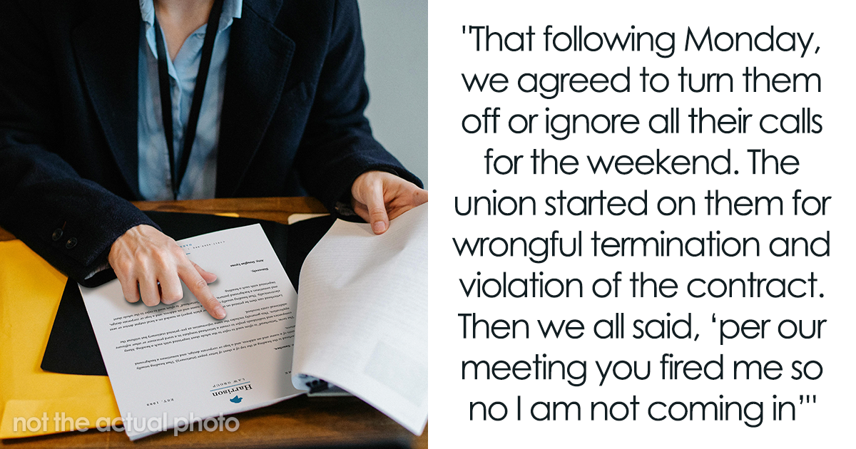 "Find A New Job!": Manager's Threat Backfires After Employees Unanimously Agree Not To Come To Work - Vimarsana News
