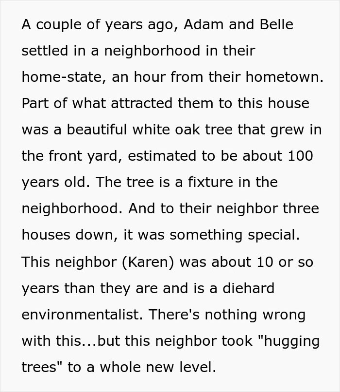 'Karen' Sues Neighbors Over Cutting A Tree, Makes A Fool Of Herself In Court 'Karen' Sues Neighbors Over Cutting A Tree, Makes A Fool Of Herself In Court