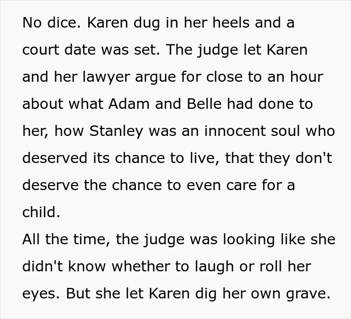 'Karen' Sues Neighbors Over Cutting A Tree, Makes A Fool Of Herself In Court 'Karen' Sues Neighbors Over Cutting A Tree, Makes A Fool Of Herself In Court