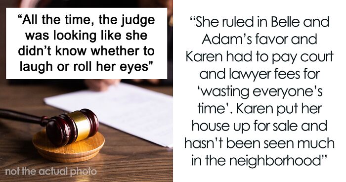 ‘Karen’ Sues Neighbors Over Cutting A Tree, Makes A Fool Of Herself In Court
