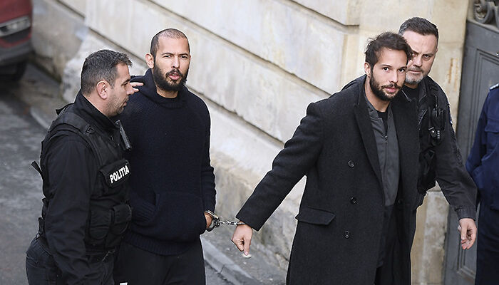 Andrew Tate And Brother Tristan Detained In Romania Over UK ‘Sexual Aggression’ Charges