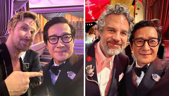 Ke Huy Quan Goes On Epic Selfie Spree With The Big Stars At Oscars 2024
