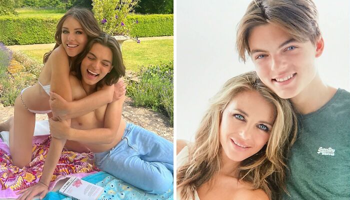 Elizabeth Hurley “Felt Safe” Filming Sex Scenes Directed By Her Son: “It’s Kind Of Liberating”