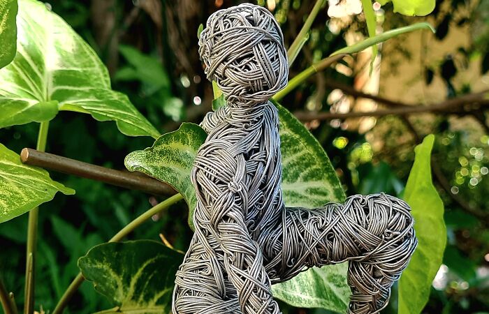 Here Are Some Of The Best Wire Sculptures I’ve Made