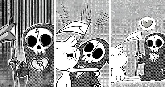 30 Wholesome Comics That Will Boost Your Positivity Levels By This Artist