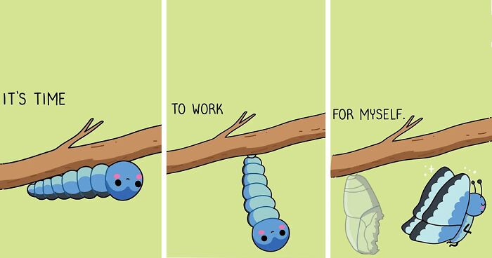 This Artist Created 28 New Comics That Have Unexpected Takes On Everyday Situations