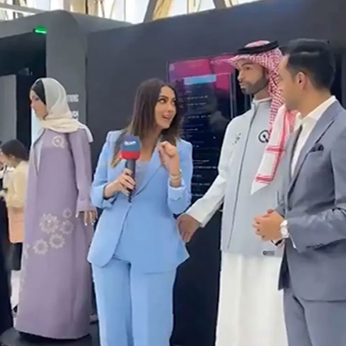 Saudi Humanoid Robot Touches Woman Inappropriately During Presentation, Sparks Debate Online