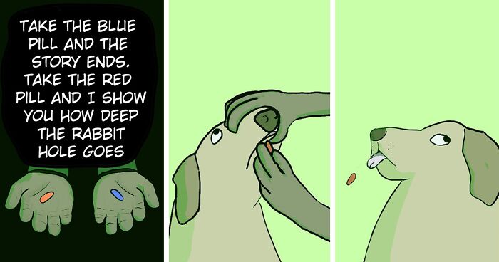30 Chaotic Comics Mixed With Dark Humor Created By This Artist