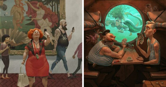 Artist Continues To Create Controversial Illustrations Full Of Hidden Messages (29 New Pics)