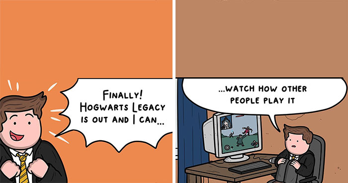 Artist Makes 25 Dark Humor Comics That Are Witty And Unexpected (New Pics)