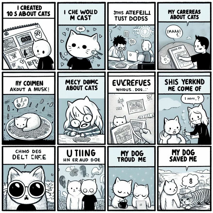 "Fur-Tastic Tales: A Journey Through The Fluffy World Of Cat Comics And Heartwarming Dog Courage" "Fur-Tastic Tales: A Journey Through The Fluffy World Of Cat Comics And Heartwarming Dog Courage"