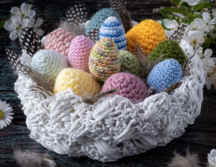 This Year, Instead Of Dyeing Eggs For Easter, I Figured I'd Crochet Some Instead