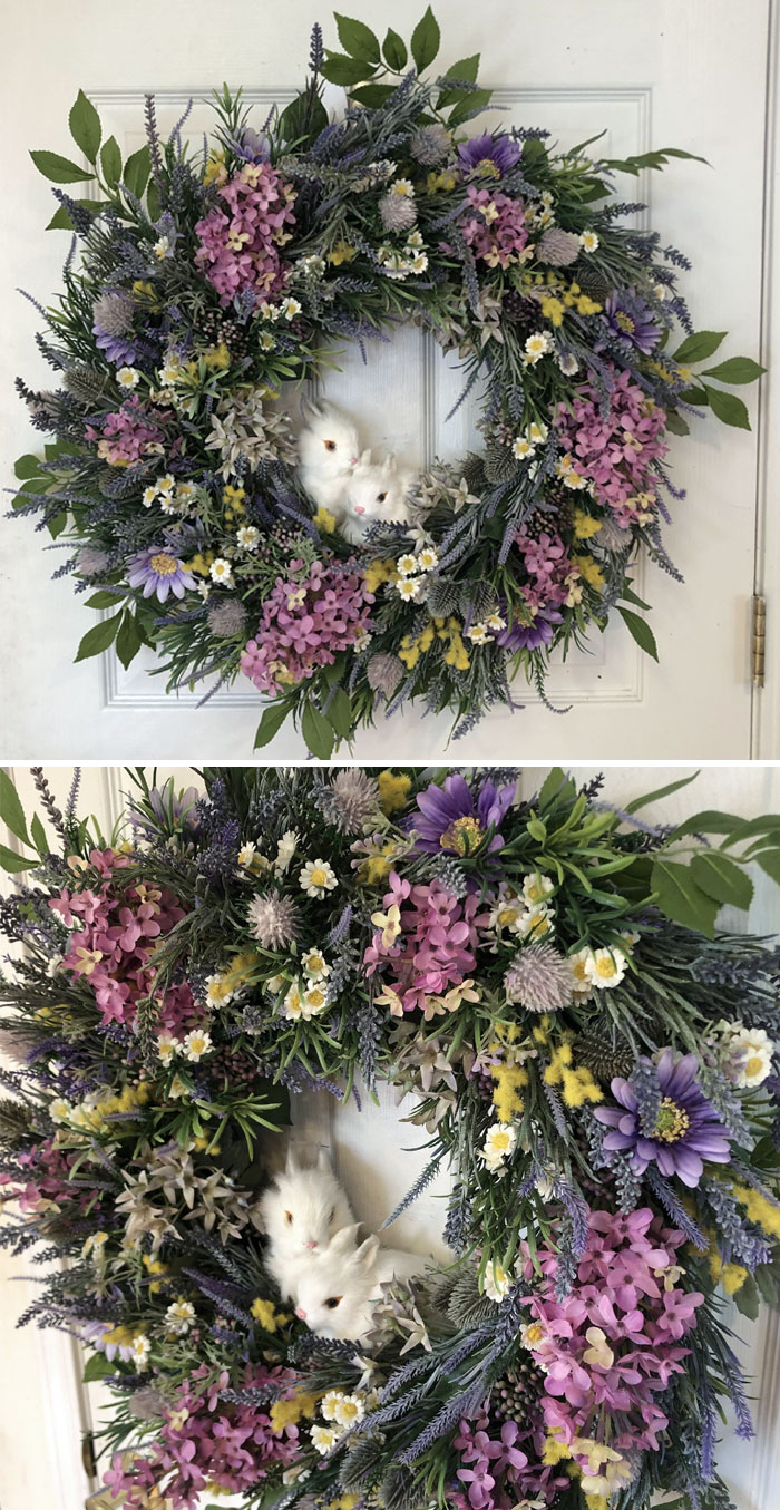 Lilacs, Lavender, And Bunnies