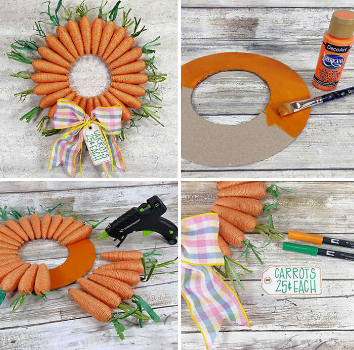 We’re Creating Some Last-Minute Spring Decor, That Would Look Perfect On Our Front Door