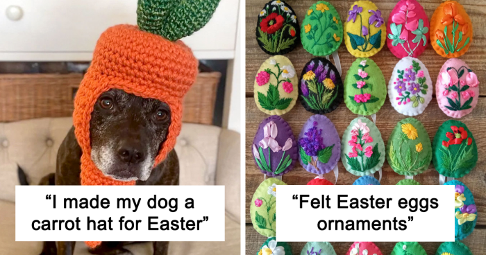 100 Times Creatives Came Up With The Most Interesting DIY Ideas For Easter (New Pics)