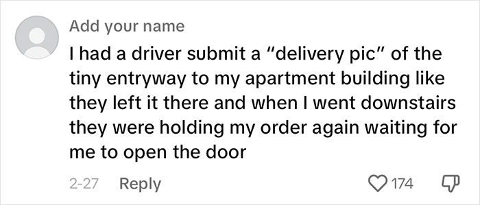 Delivery Driver Threw A Tantrum At Woman’s Door Because She Refused To Come Out To Take Her Order Delivery Driver Threw A Tantrum At Woman’s Door Because She Refused To Come Out To Take Her Order