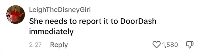 Delivery Driver Threw A Tantrum At Woman’s Door Because She Refused To Come Out To Take Her Order Delivery Driver Threw A Tantrum At Woman’s Door Because She Refused To Come Out To Take Her Order