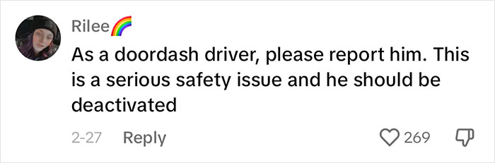 Delivery Driver Threw A Tantrum At Woman’s Door Because She Refused To Come Out To Take Her Order Delivery Driver Threw A Tantrum At Woman’s Door Because She Refused To Come Out To Take Her Order