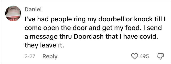 Delivery Driver Threw A Tantrum At Woman’s Door Because She Refused To Come Out To Take Her Order Delivery Driver Threw A Tantrum At Woman’s Door Because She Refused To Come Out To Take Her Order