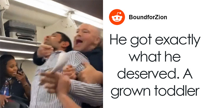 “Wanna Be A Tough Guy”: American Airlines Passengers Stop Aggressive Man Delaying Flight