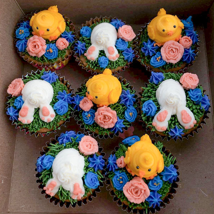 My Daughter Made Homemade Vegan Cupcakes For Easter