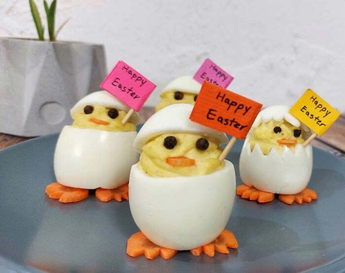 Homemade Decorative Easter Eggs