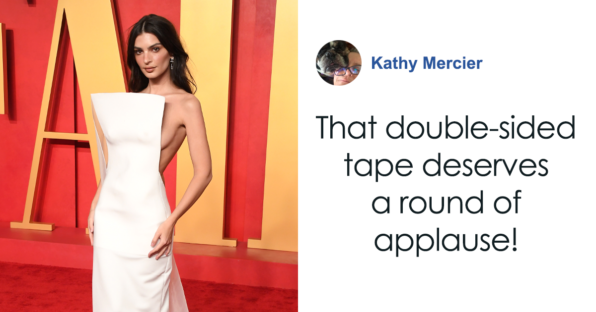 Emily Ratajkowski's Glamorous 2024 Oscars Night Takes Unexpected Turn With Wardrobe Malfunction - Vimarsana News