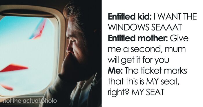 “Entitled Mom Thinks I Should Give My Plane Seat To Her Spoiled Brat, Fights Over It”