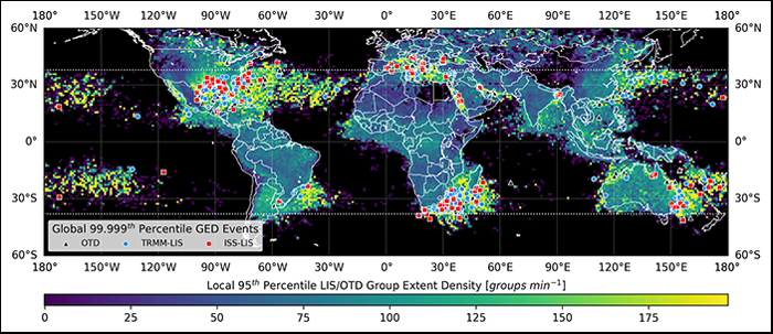 80% Of Lightning Occurs Over The Land, But The Most Extreme Lightning Happens Over The Ocean 80% Of Lightning Occurs Over The Land, But The Most Extreme Lightning Happens Over The Ocean
