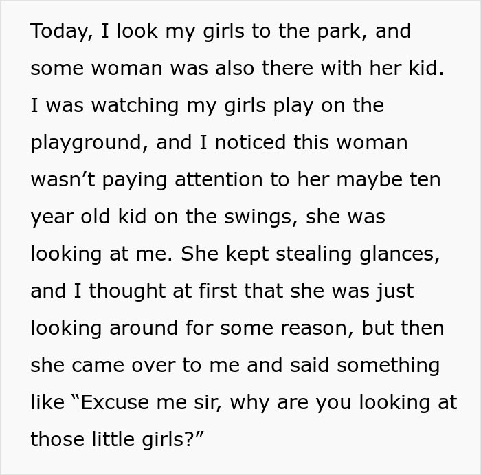 Dad Done With Society’s Stigma After Woman Threatens To Call The Cops On Him Dad Done With Society’s Stigma After Woman Threatens To Call The Cops On Him