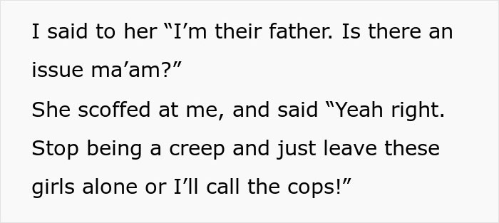 Dad Done With Society’s Stigma After Woman Threatens To Call The Cops On Him