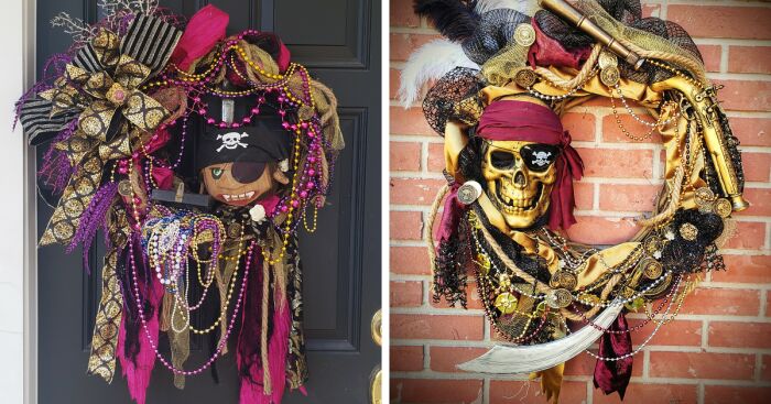 Pirate Wreaths And Decorations (21 Pics)